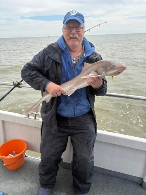 Colin White 10lb Smoothound May social boat