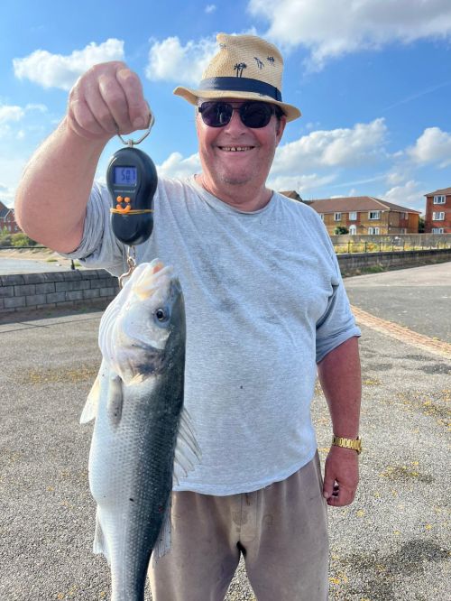 Graham Jamieson Bass 3lb 3oz Grays Wharf July 2025